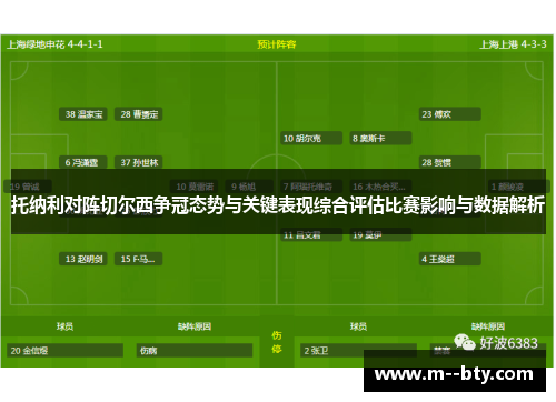 托纳利对阵切尔西争冠态势与关键表现综合评估比赛影响与数据解析 托纳利对阵切尔西争冠态势与关键表现综合评估比赛影响与数据解析